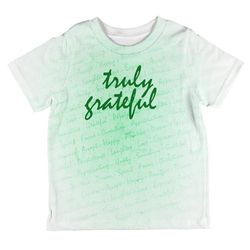 inspirational words truly grateful all over toddler t shirt