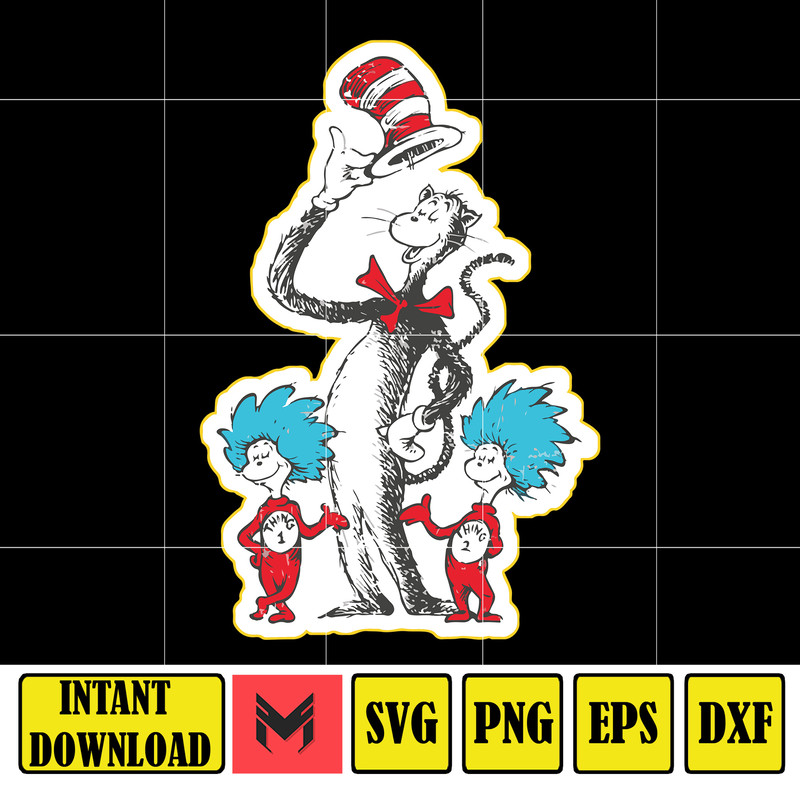 Dr Seuss Svg, Cat In The Hat SVG, Dr Seuss Hat SVG, Green Eggs And Ham Svg, Dr Seuss for Teachers Svg (381).jpg