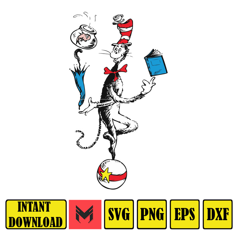 Dr Seuss Svg, Cat In The Hat SVG, Dr Seuss Hat SVG, Green Eggs And Ham Svg, Dr Seuss for Teachers Svg (384).jpg
