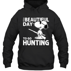 it&8217s a beautiful day snoppy go to fishing hunting hoodie sweatshirt family tee