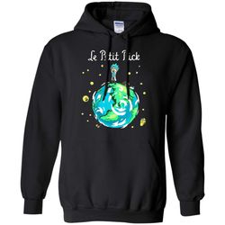 agr le petit rick the little prince rick and morty mashup hoodie