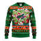 NCAA Florida Gators 12 Grinch All Over Print Ugly Hoodie 3D Zip Hoodie 3D Ugly Christmas Sweater 3D Fleece Hoodie