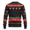 NCAA Georgia Bulldogs 12 Grinch All Over Print Ugly Hoodie 3D Zip Hoodie 3D Ugly Christmas Sweater 3D Fleece Hoodie
