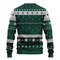 NCAA Michigan State Spartans Dabbing Santa Claus Ugly Hoodie 3D Zip Hoodie 3D Ugly Christmas Sweater 3D Fleece Hoodie