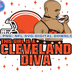 Cleveland Diva Svg Files, Mug Design, TShirt Designs SVG, Svg Files for Cricut 15