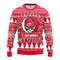 MLB St. Louis Cardinals Grateful Dead Ugly Hoodie 3D Zip Hoodie 3D Ugly Christmas Sweater 3D Fleece Hoodie