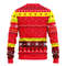 MLB St. Louis Cardinals Dabbing Santa Claus Ugly Hoodie 3D Zip Hoodie 3D Ugly Christmas Sweater 3D Fleece Hoodie
