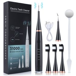 Electric Teeth Cleaner Sonic Dental Scaler Dental Calculus Stains Tartar Plaque Remover Teeth Cleaning and Whitening Too