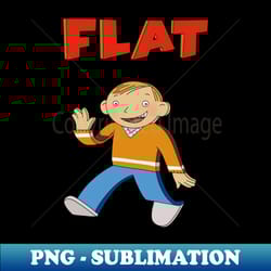flat stanley classic childrens book illustration - unique sublimation png download - bold & eye-catching