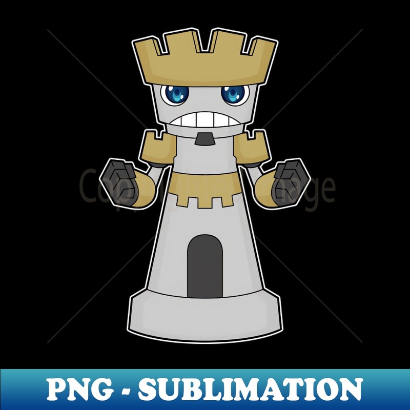 Chess Rook Fanart Chess piece Rook Chess - Instant PNG Sublimation Download - | Inspire ...