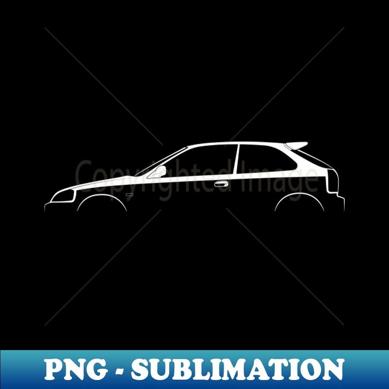 Type R Silohette Honda Civic Type-R EK9 Silhouette - Special Edition Sublimat | Inspire ...