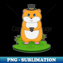 Hamster Photographer Camera - Signature Sublimation PNG File - Boost Your Success with this Inspirational PNG Download