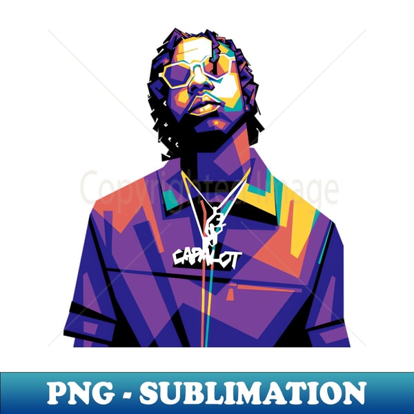 American Rapper WPAP Pop Art - Exclusive PNG Sublimation Dow - Inspire ...