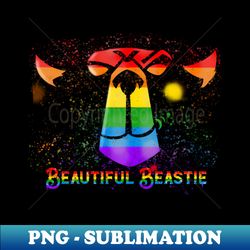 Beautiful Lgbtqia Beastie - Retro Png Sublimation Digital Download - Bring Your Designs To Life