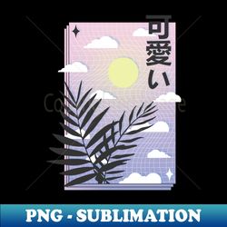 Chinese Vaporwave - Instant Sublimation Digital Download - Perfect for Sublimation Mastery