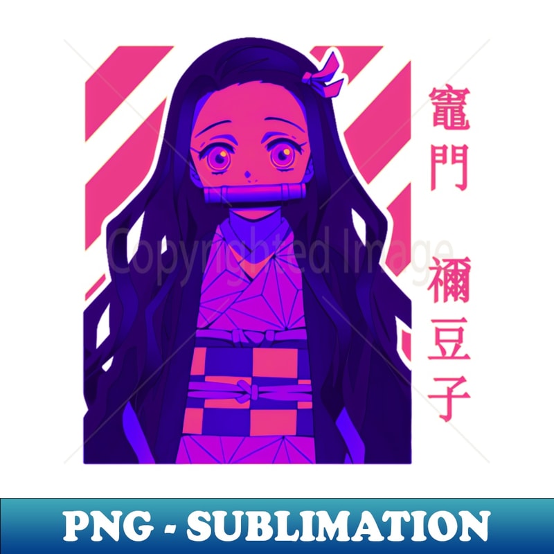Nezuko Layout Demon Slayer Kimetsu No Yaiba Nezuko Kamado Design - Exclusi | Inspire ...