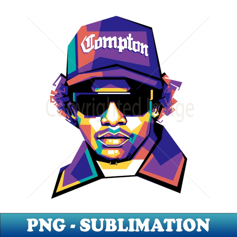 American Rapper Eazy-E WPAP - Premium PNG Sublimation File - | Inspire ...