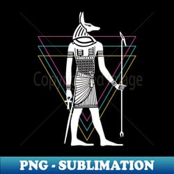 ancient egypt anubis god pharaoh mummy hyroglyphs history ankh ancient archaeologies egyptology - special edition sublimation png file - perfect for sublimation art