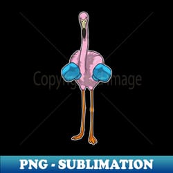 flamingo boxer boxing gloves - elegant sublimation png download - revolutionize your designs
