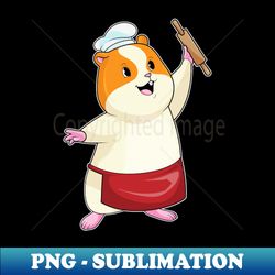 Hamster As Baker With Rolling Pin - Creative Sublimation Png Download - Fashionable And Fearless