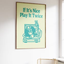 retro music poster, trendy wall art, groovy music decor, posters and prints, music poster download, 90s wavy print, good