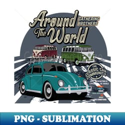 classic car community car - png transparent sublimation file - vibrant and eye-catching typography