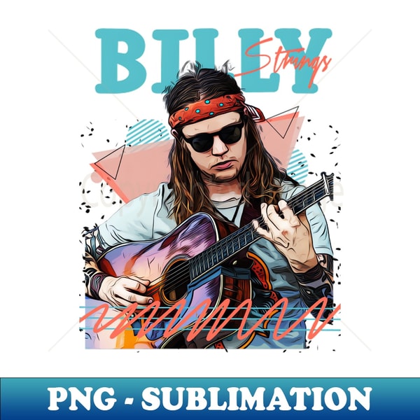 Billy Strings Fan Art Retro Design Vintage - Premium Sublim | Inspire ...