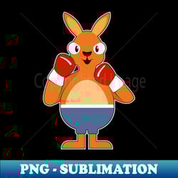kangaroo as boxer with boxing gloves - digital sublimation download file - defying the norms