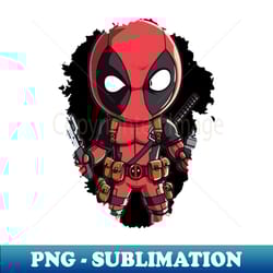 deadpool - exclusive sublimation digital file - perfect for sublimation mastery