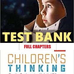 test bank for childrens thinking cognitive development and individual differences 6th edition bjorklund