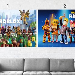game poster for kids, roblox poster, roblox money poster, kids poster gift, shooting game poster for kids.jpg