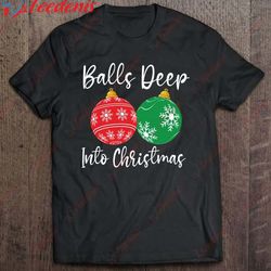 Ballet Pointe Shoe Christmas Santa Hat T-Shirt, Adult Christmas Shirts  Wear Love, Share Beauty
