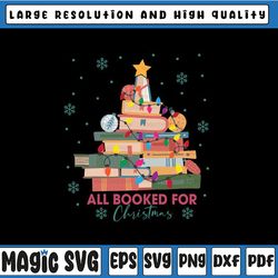 Christmas Book Tree Svg, Book Lovers Christmas Svg, School Christmas Book Tree, Christmas Png, Digital Download