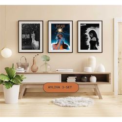 ayliva poster - set of 3 - fan