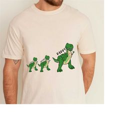comfort colors tee,custom  daddy saurus shirt ,dinosaur rex t shirt , custom family print shirt,kid saurus tee,fathers d