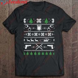 best for police man police ugly christmas sweaters t-shirt, plus size womens christmas t shirts wear love, share beauty