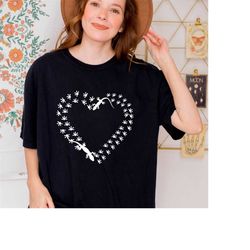 comfort colors tee, tokay gecko footprint heart t shirt, tokay gecko tee, reptile fans gift,  lizard footprint tee