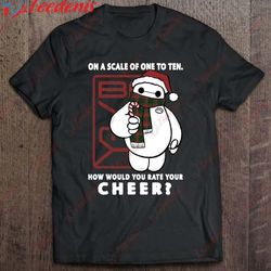 Big Hero Baymax How Would You Rate Your Cheer T-Shirt, Funny Christmas Outfits For Couples  Wear Love, Share Beauty
