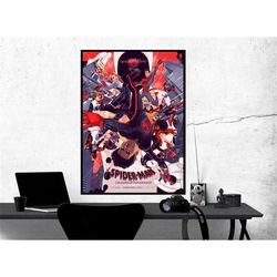 spider-man across the spider-verse movie poster spider man