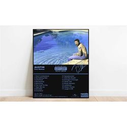 post malone austin poster | minimalist poster |