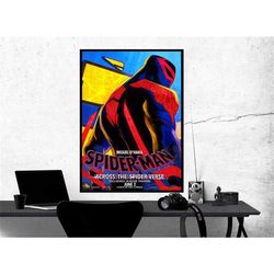 spider-man: across the spider-verse movie poster spider man