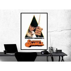a clockwork orange-knife poster, room decor, home decor,