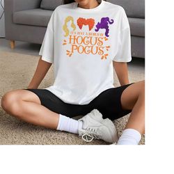 it's just a bunch of hocus pocus tee, hocus pocus tee, halloween outfit, 2023 halloween, girls halloween party shirts, s