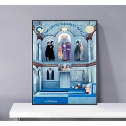 wes anderson grand budapest hotelwes poster pvc package