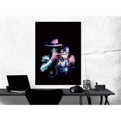 the killing joke comic book poster batgirl joker,