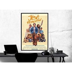 jesus revolution movie poster, room decor, home decor,