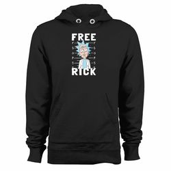 free rick- rick and morty unisex hoodie