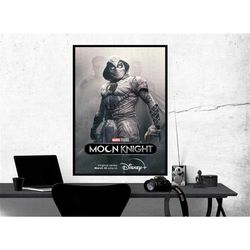 moon knight movie poster, room decor, home decor,
