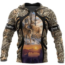 deer hunting addict hoodie