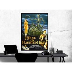 house on haunted hill movie poster vincent price